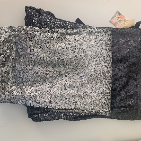 NWT Johnny Was sequin black ombre "Simona" jogger - XL - Picture 5 of 11